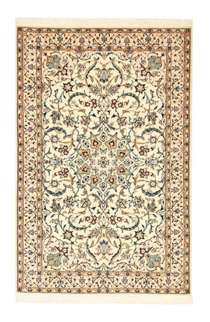 Tapis persan - Nain - Premium - 151 x 100 cm - beige