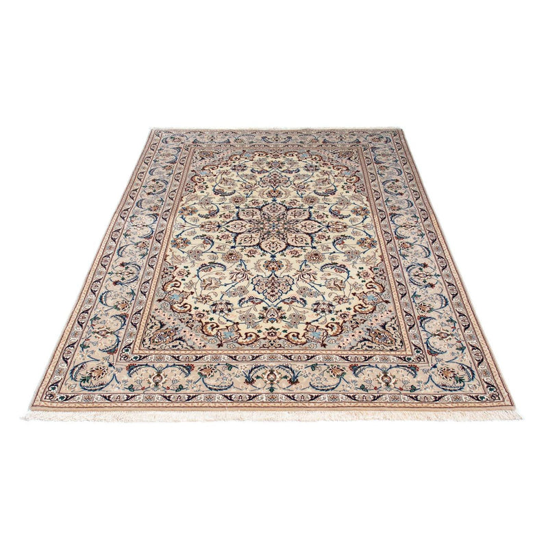 Tapis persan - Isfahan - Premium - 205 x 128 cm - beige
