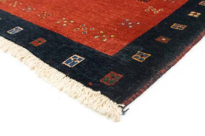 Tapis de couloir Tapis Gabbeh - Loribaft Persan - 190 x 85 cm - rouge