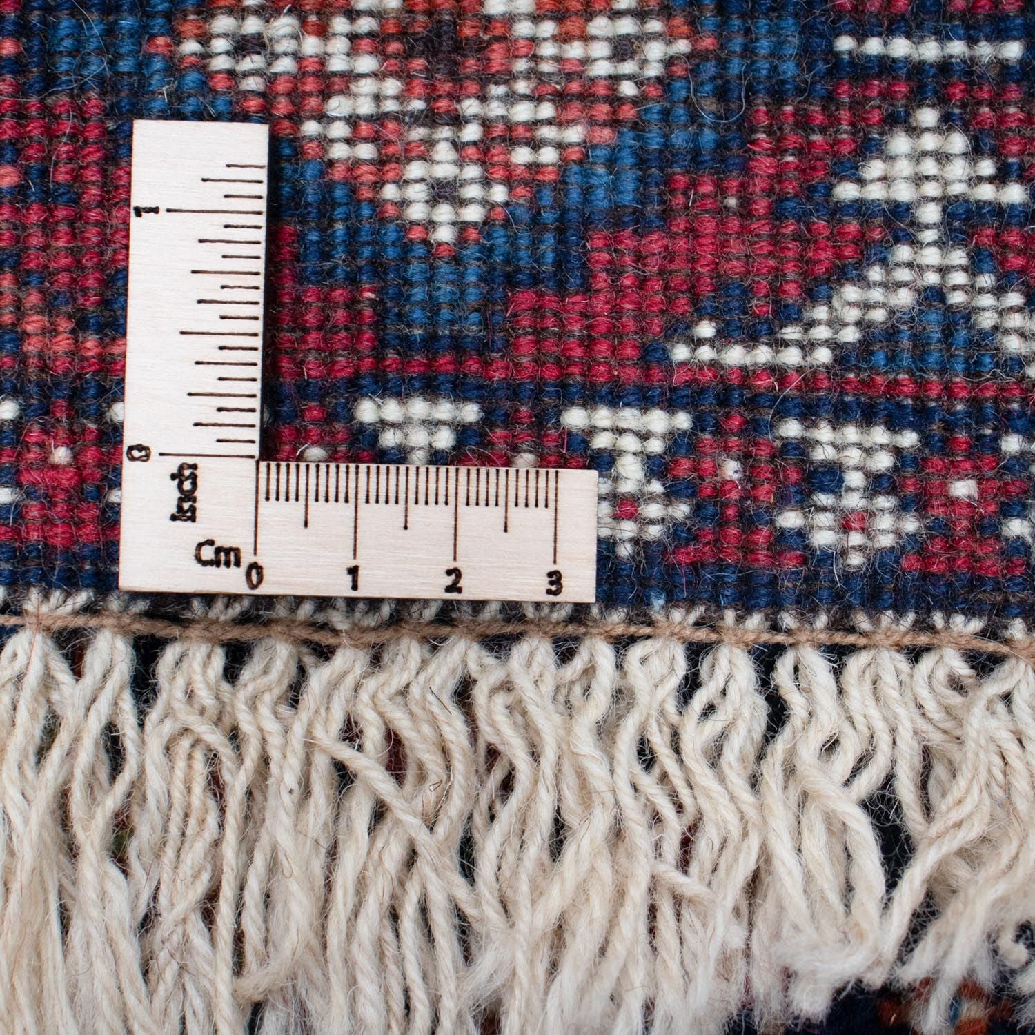 Tapis persan - Nomadic - 136 x 100 cm - bleu