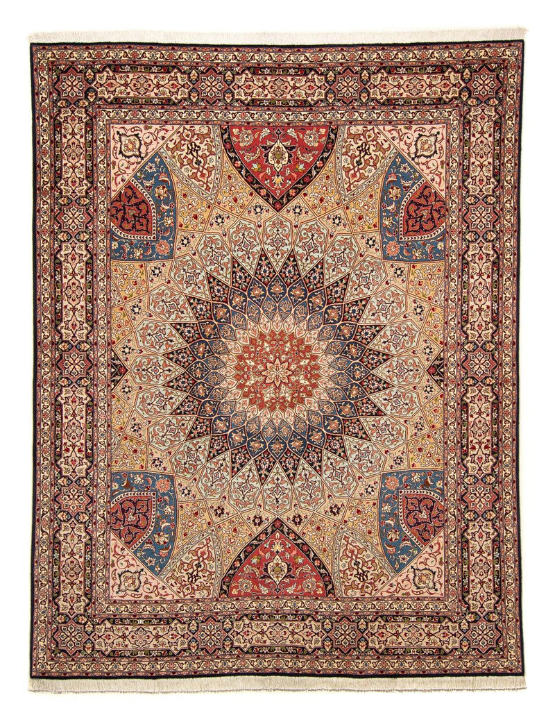 Tapis persan - Tabriz - Royal - 251 x 203 cm - multicolore