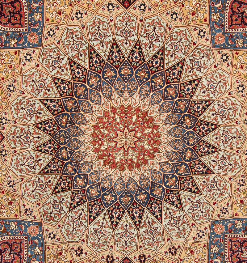 Tapis persan - Tabriz - Royal - 251 x 203 cm - multicolore