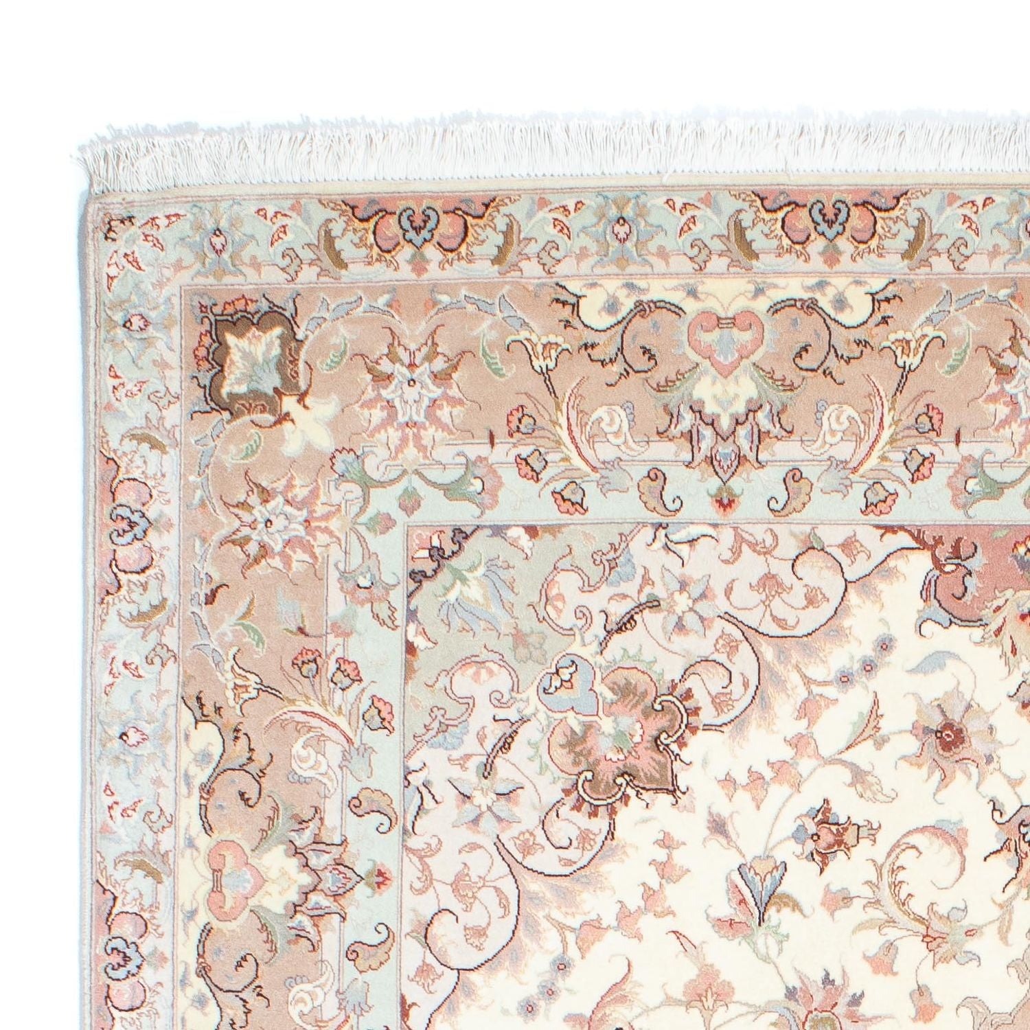 Tapis persan - Tabriz - Royal - 248 x 168 cm - beige