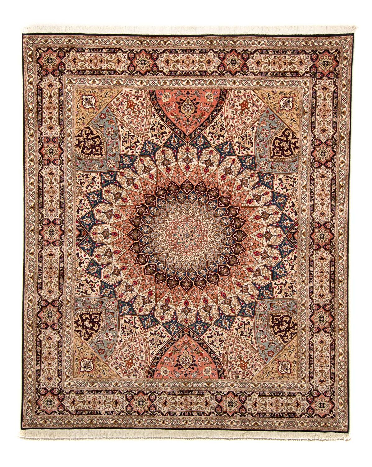 Perserteppich - Täbriz - Royal 242 x 202 cm Teppich Wohnzimmer