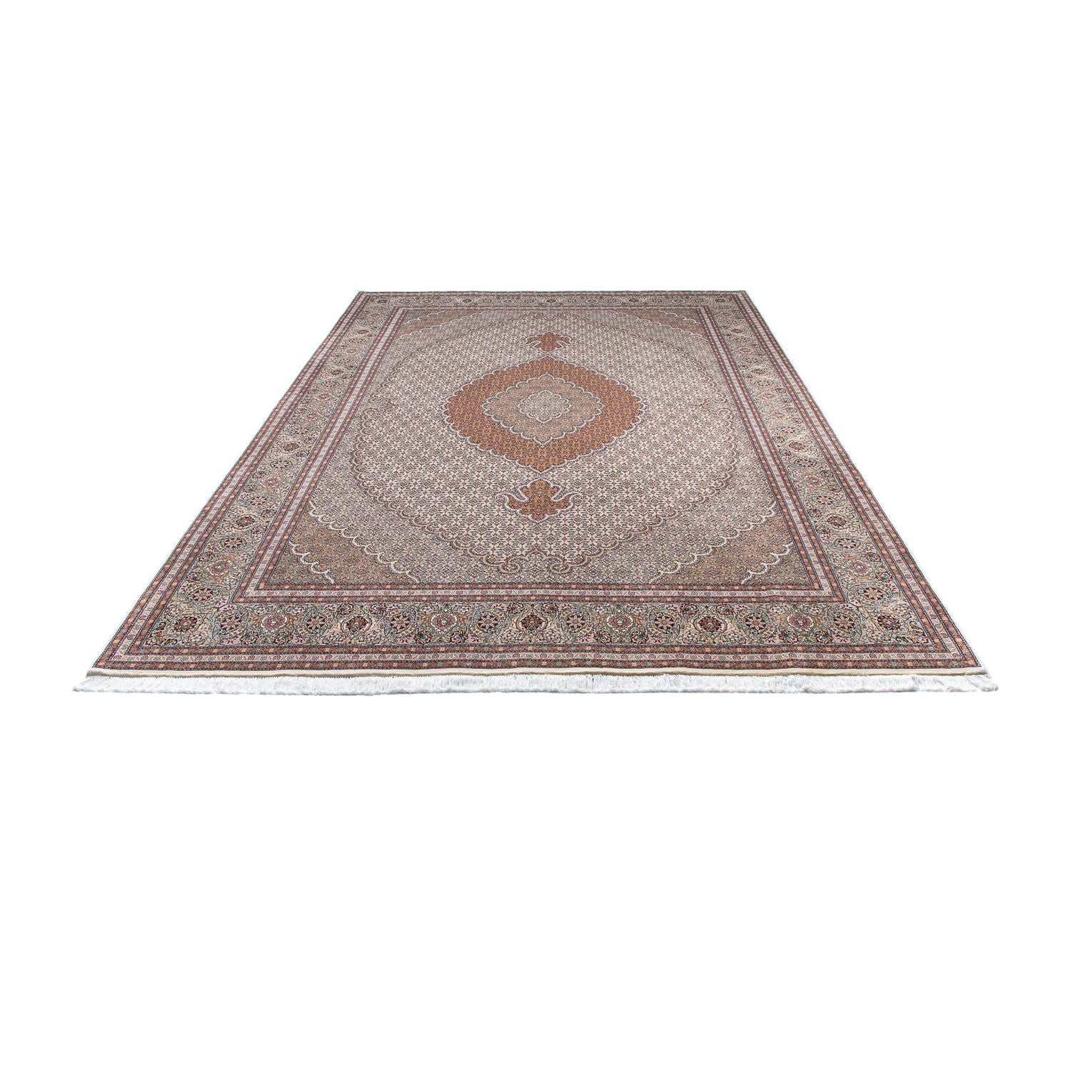 Tapis persan - Tabriz - Royal - 298 x 203 cm - beige