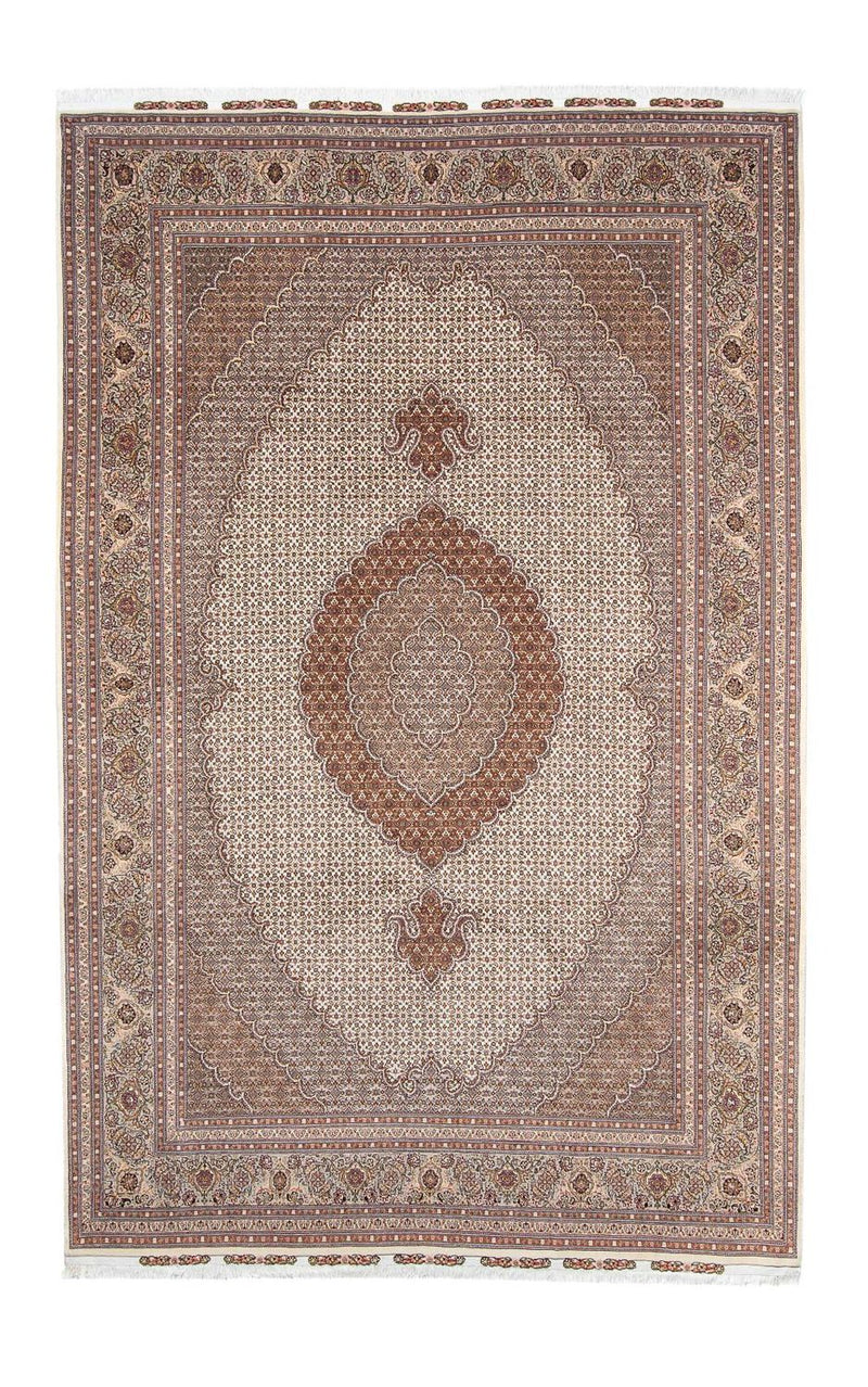 Tapis persan - Tabriz - Royal - 316 x 198 cm - beige