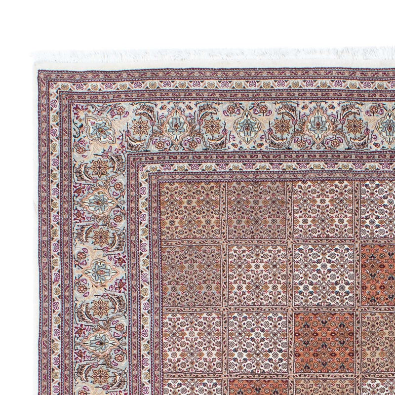 Tapis persan - Tabriz carré  - 153 x 150 cm - rouge foncé