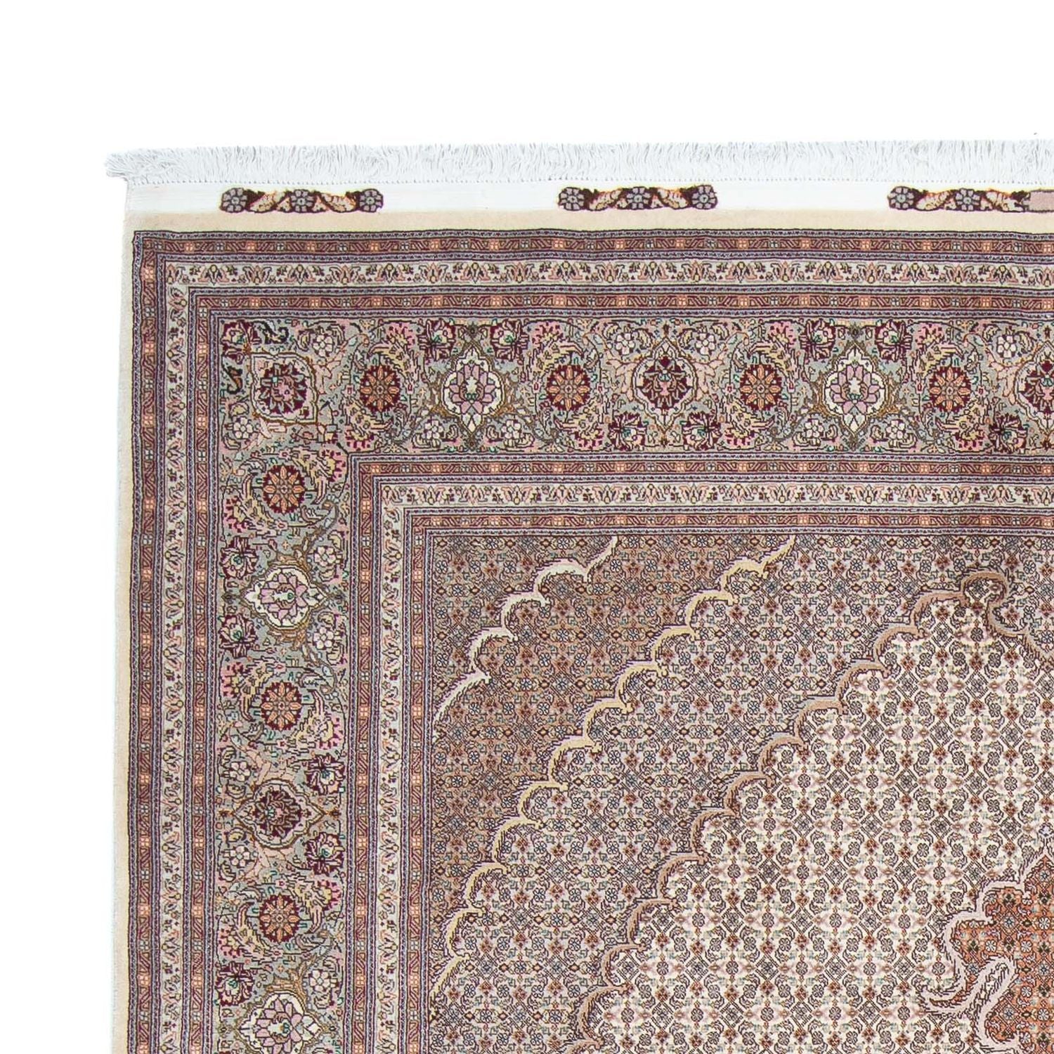 Tapis persan - Tabriz - 307 x 207 cm - beige
