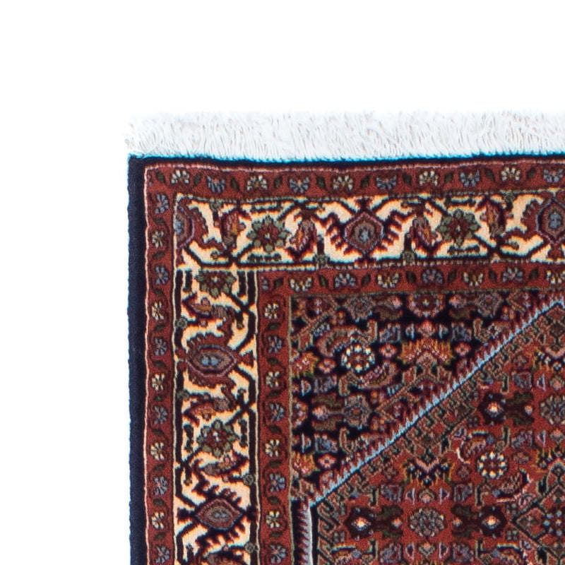 Tapis de couloir Tapis persan - Bidjar - 291 x 70 cm - bleu foncé
