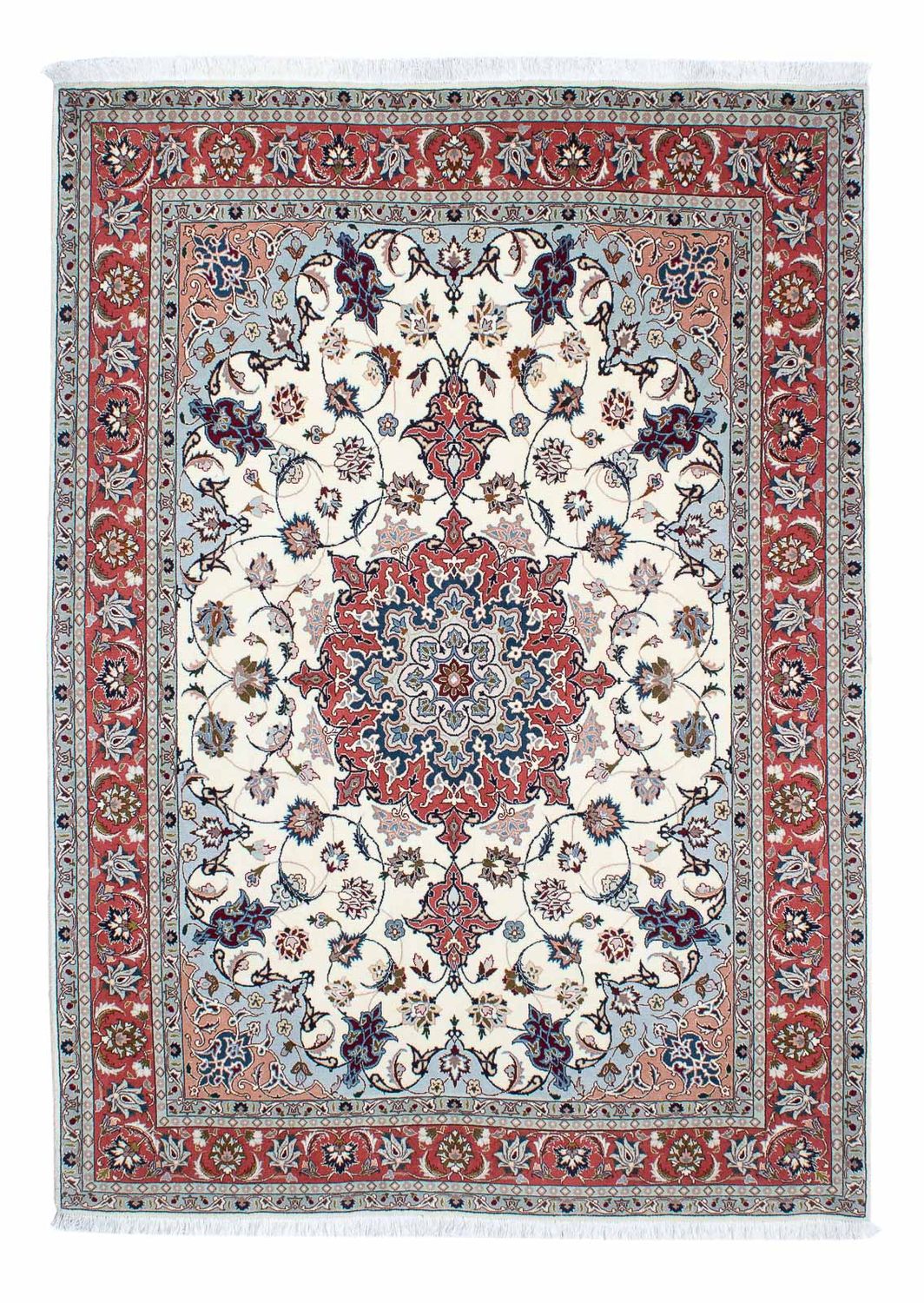 Perserteppich - Täbriz - Royal 205 x 150 cm Teppichbrücke
