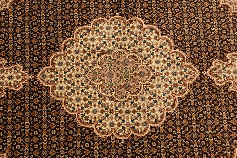 Tapis persan - Tabriz - Royal - 148 x 102 cm - bleu foncé