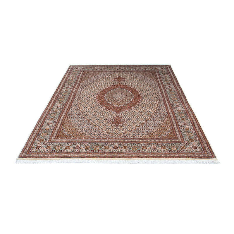 Tapis persan - Tabriz - 202 x 150 cm - marron clair
