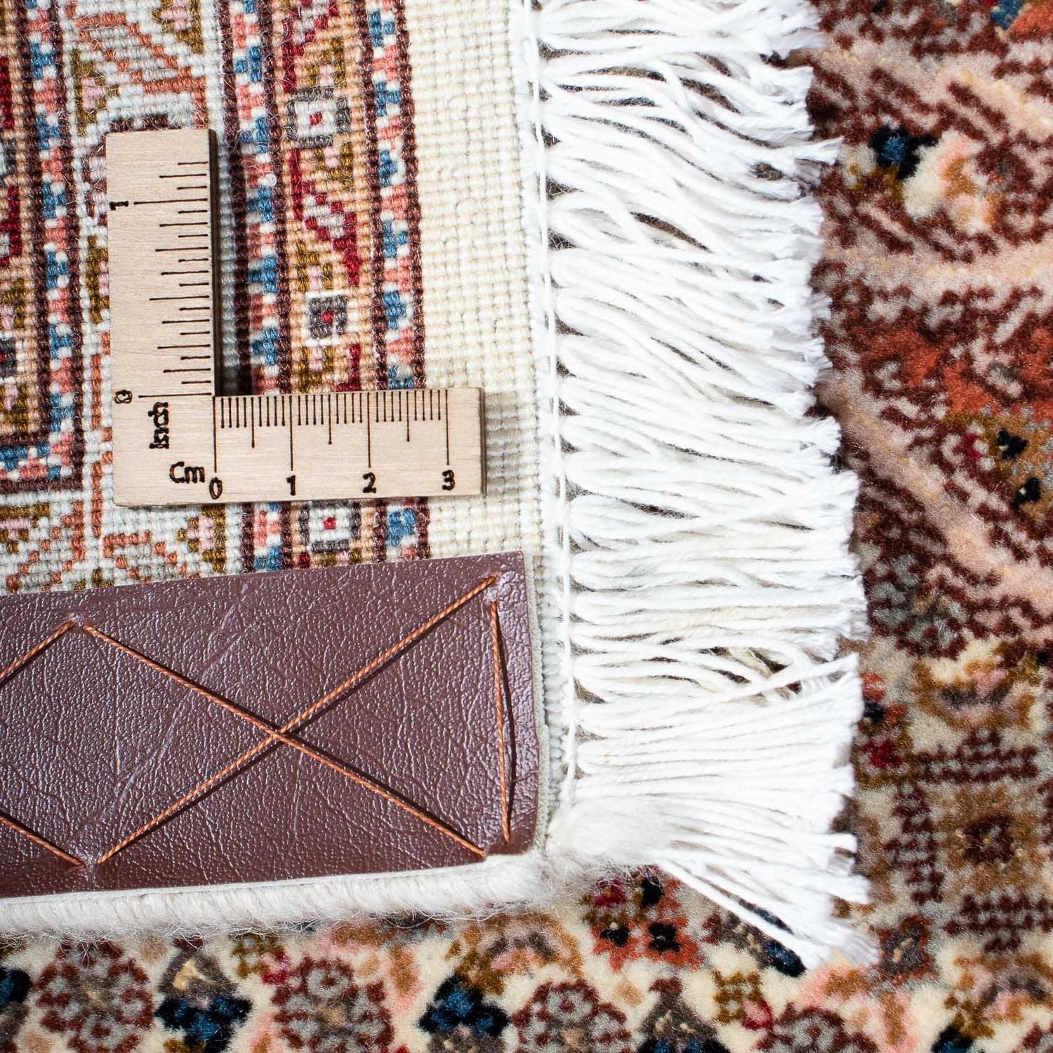 Tapis persan - Tabriz - 202 x 150 cm - marron clair