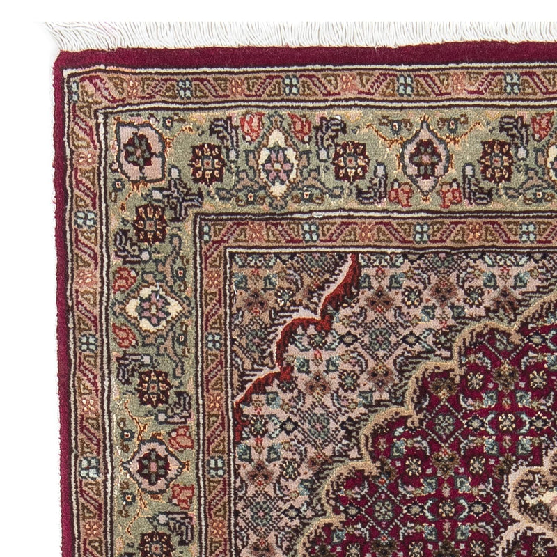 Tapis persan - Tabriz - Royal - 95 x 61 cm - rouge foncé