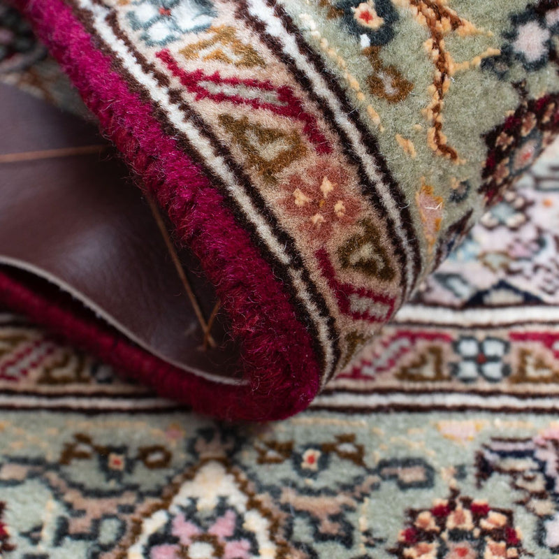Tapis persan - Tabriz - Royal - 95 x 61 cm - rouge foncé
