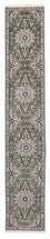 Tapis de couloir Tapis persan - Nain - Royal - 410 x 62 cm - vert