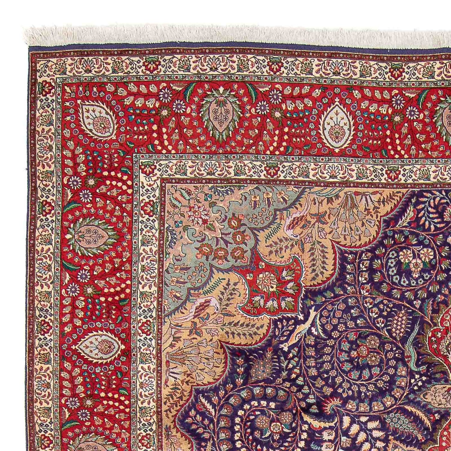 Tapis persan - Tabriz - Royal - 374 x 296 cm - bleu