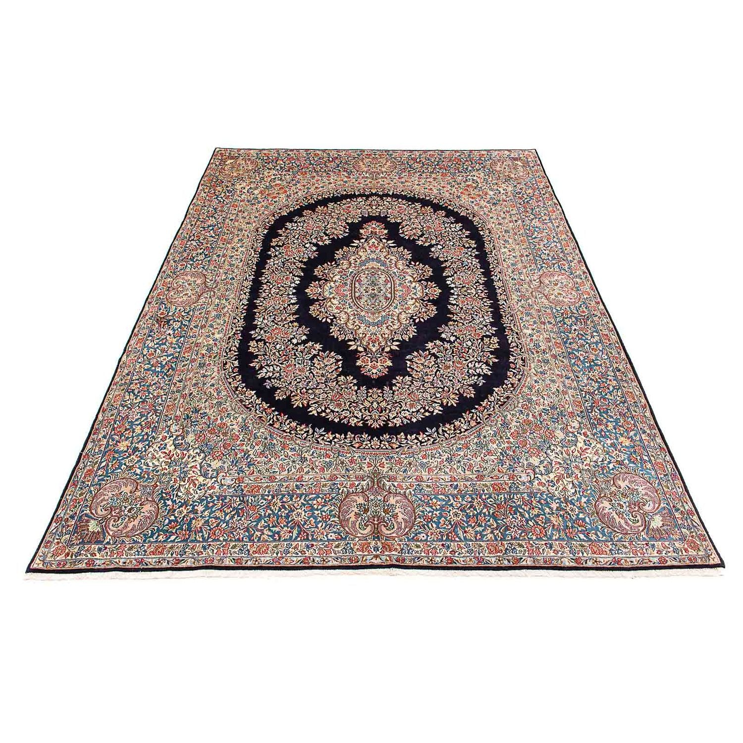 Tapis persan - Royal - 398 x 292 cm - bleu foncé
