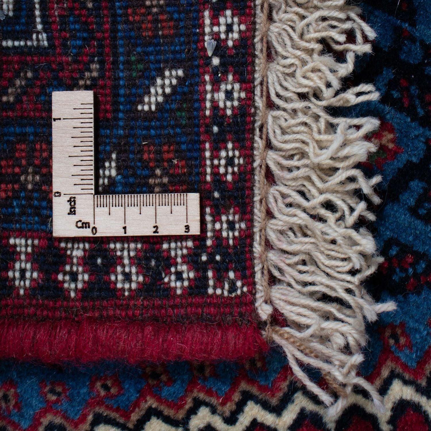 Tapis persan - Nomadic - 298 x 204 cm - rouge foncé
