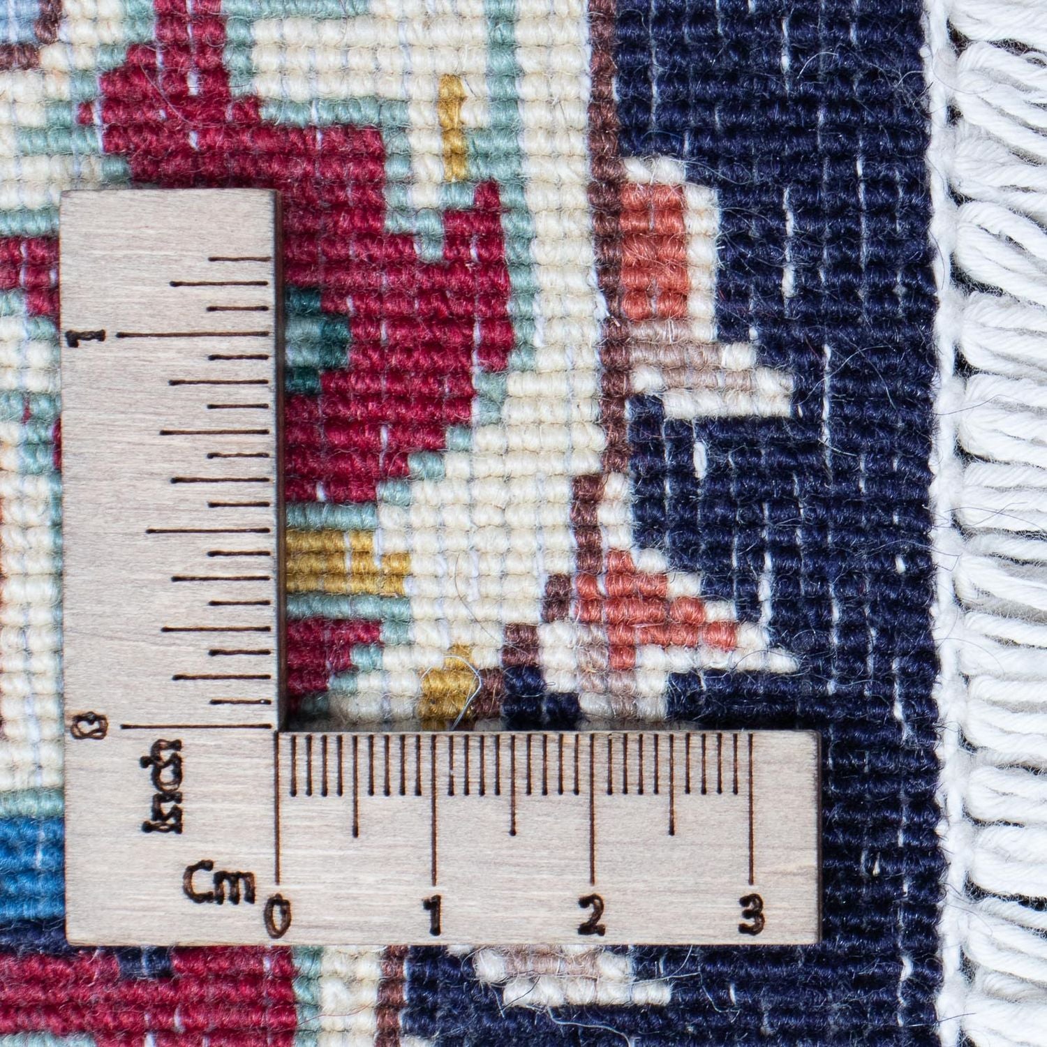 Tapis de couloir Tapis persan - Royal - 370 x 98 cm - bleu foncé