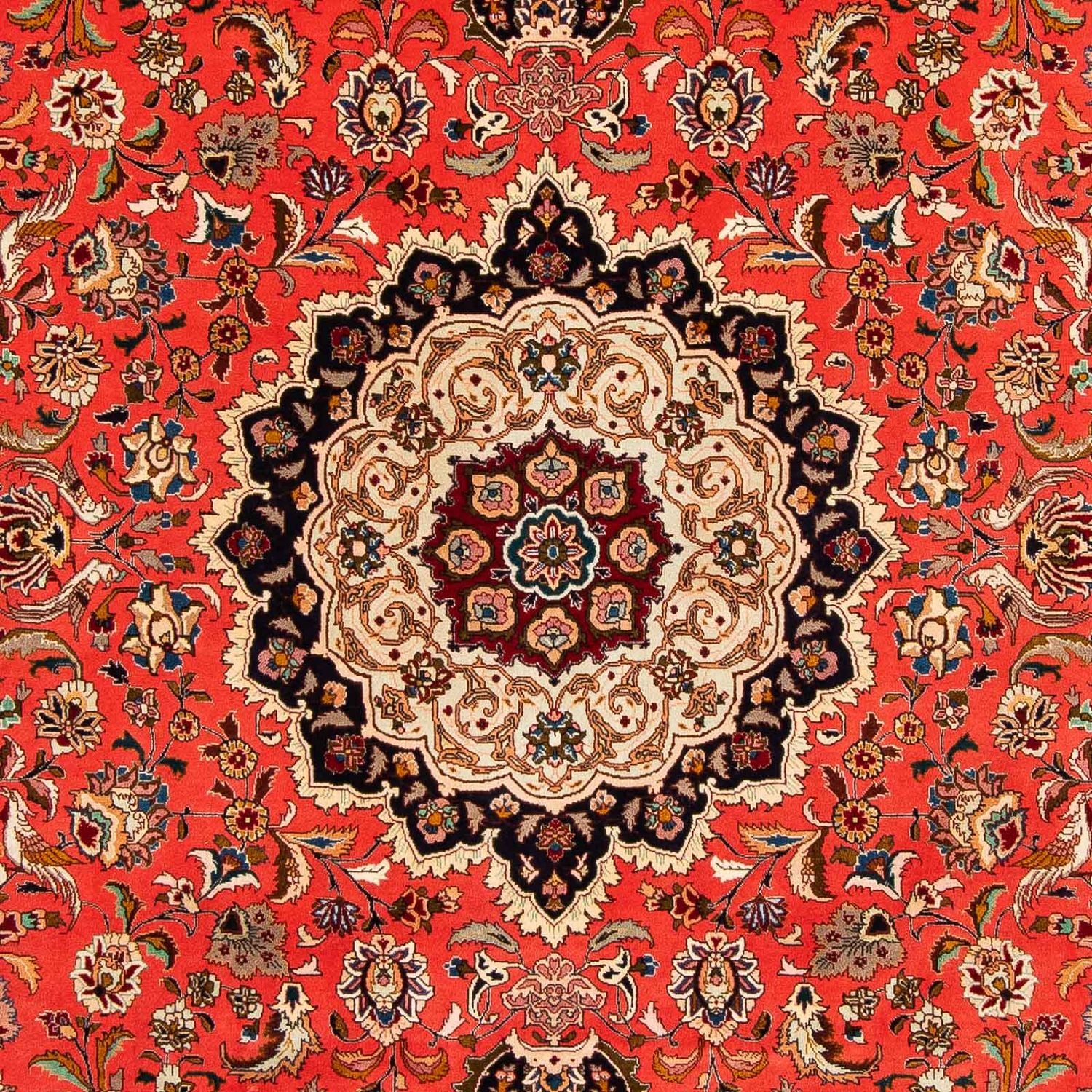 Tapis persan - Tabriz - Royal - 304 x 206 cm - rouge