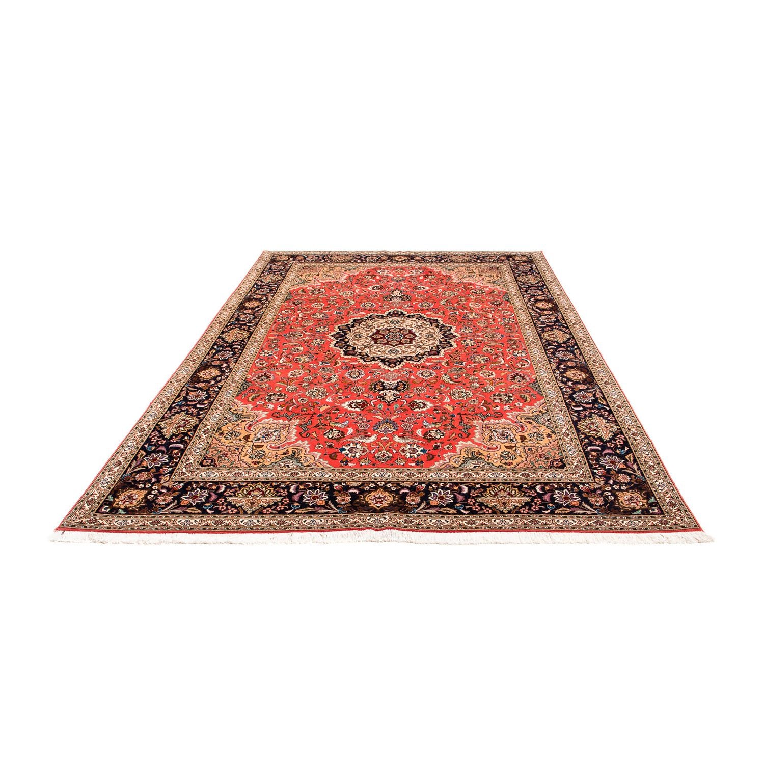 Tapis persan - Tabriz - Royal - 304 x 206 cm - rouge