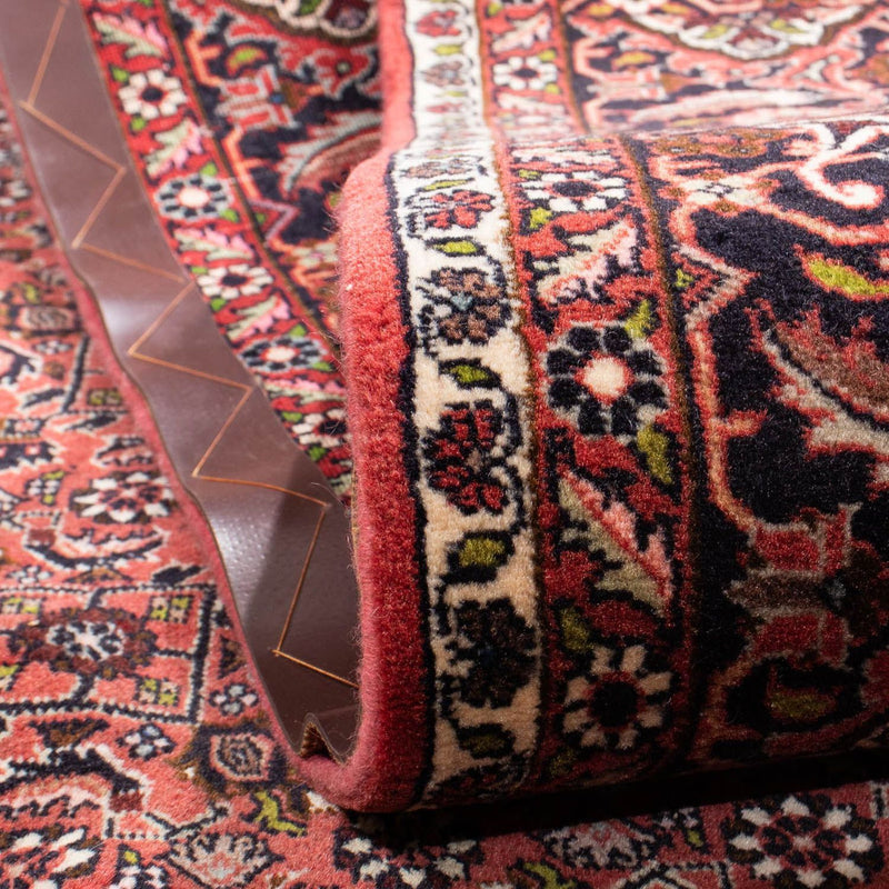 Tapis persan - Bidjar - 295 x 196 cm - rouge foncé