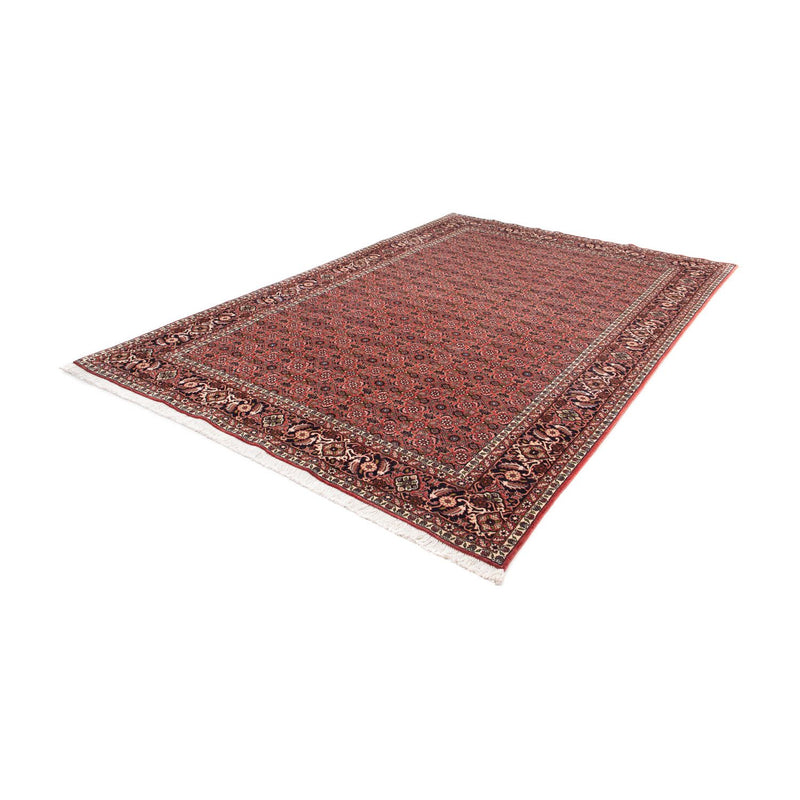 Tapis persan - Bidjar - 295 x 196 cm - rouge foncé