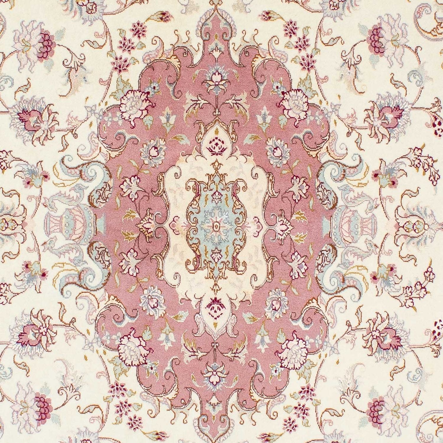 Tapis persan - Tabriz - Royal - 248 x 165 cm - beige