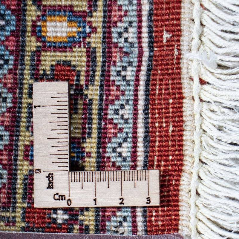 Tapis persan - Tabriz - 209 x 152 cm - rouille