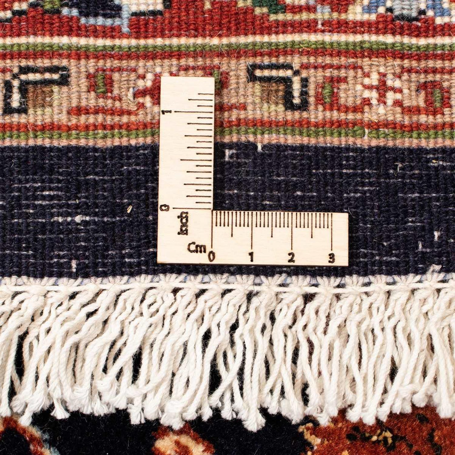 Tapis persan - Classique - 276 x 217 cm - bleu foncé