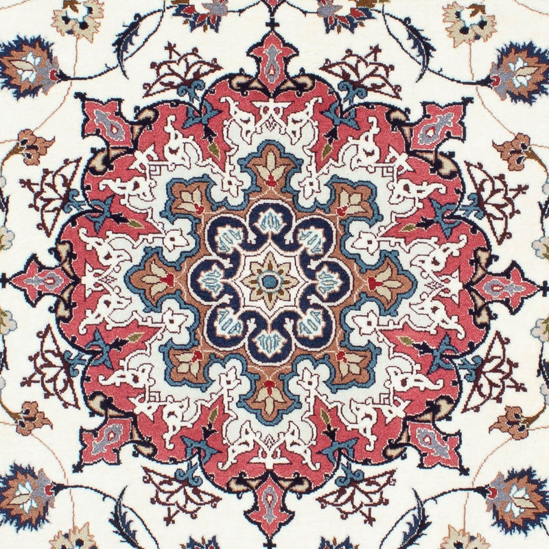 Tapis persan - Tabriz - Royal - 206 x 150 cm - beige