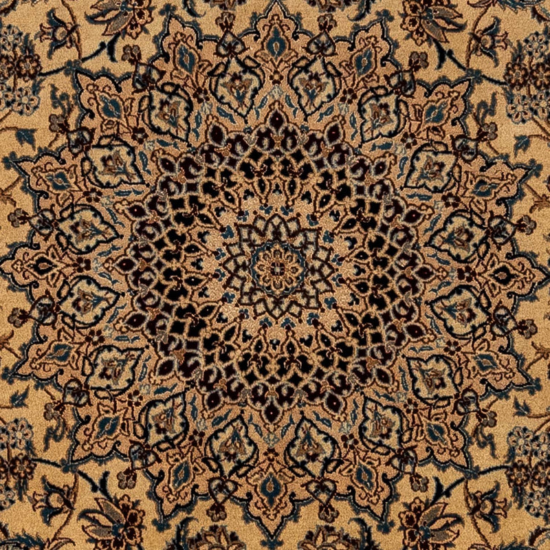 Tapis persan - Nain - Royal - 373 x 246 cm - beige foncé
