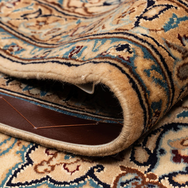 Tapis persan - Nain - Royal - 373 x 246 cm - beige foncé