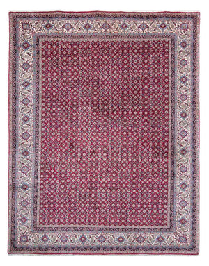 Tapis persan - Nomadic - 328 x 254 cm - rouge