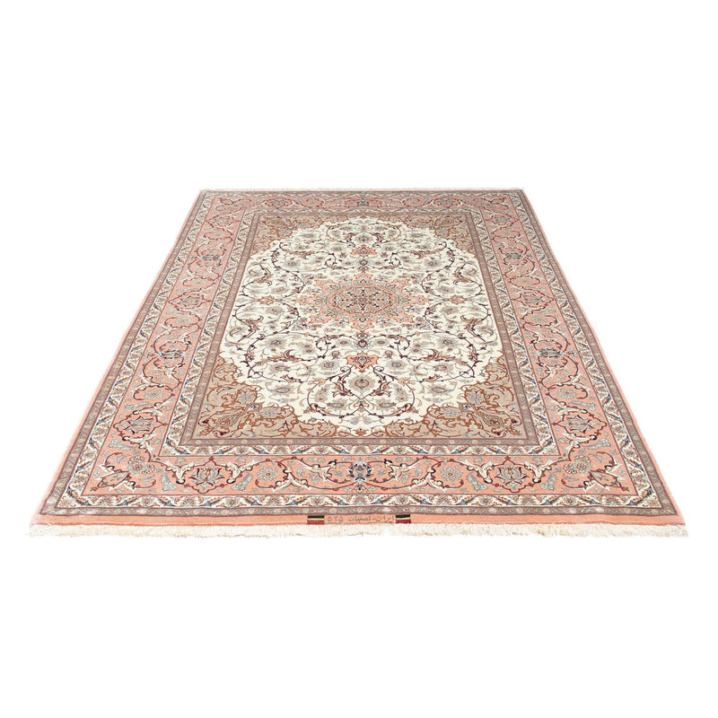 Tapis persan - Isfahan - Premium - 225 x 150 cm - beige