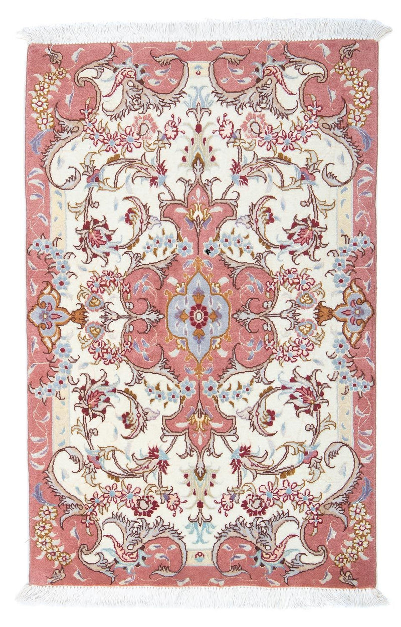 Tapis persan - Tabriz - Royal - 93 x 60 cm - beige