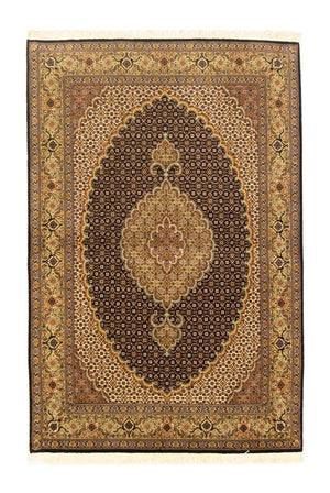 Tapis persan - Tabriz - Royal - 156 x 103 cm - noir