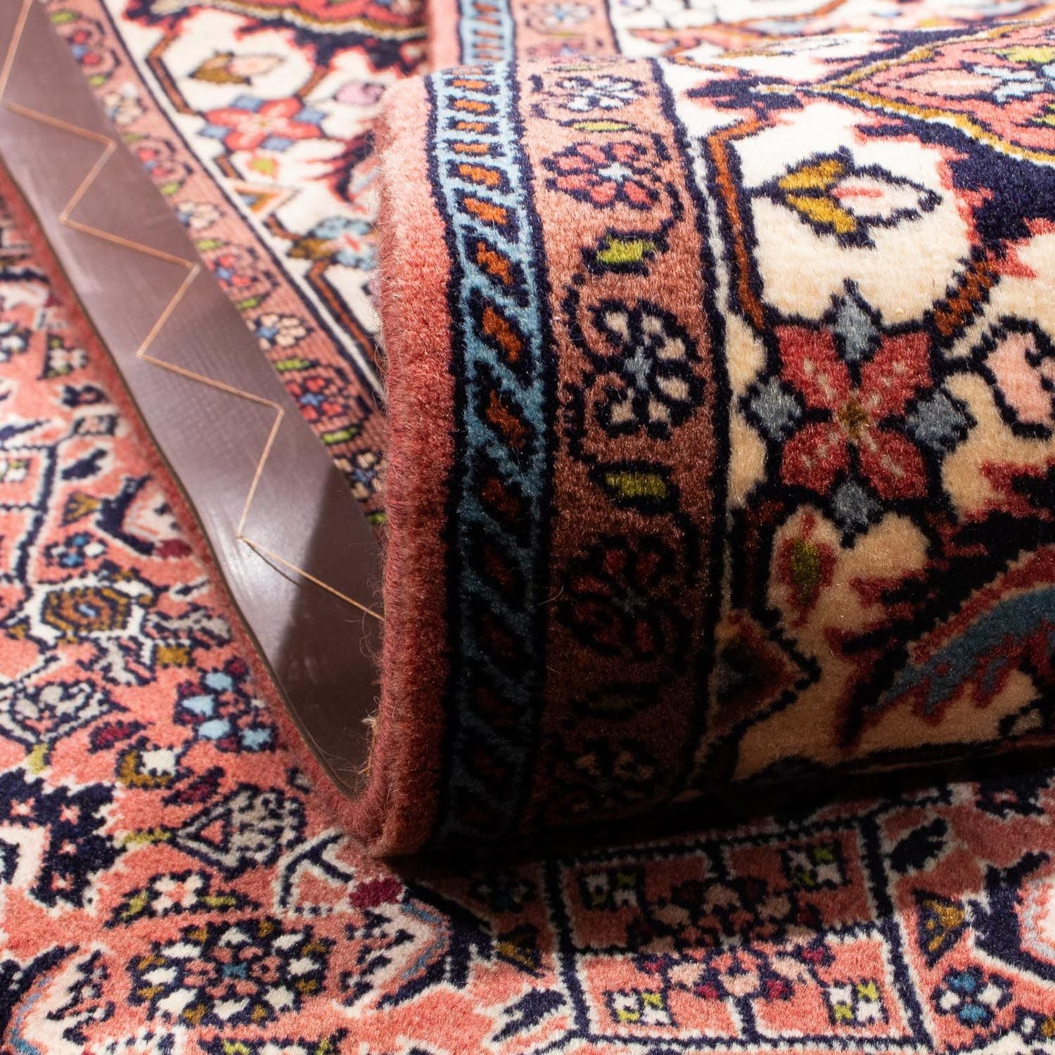 Tapis persan - Bidjar - 296 x 201 cm - marron