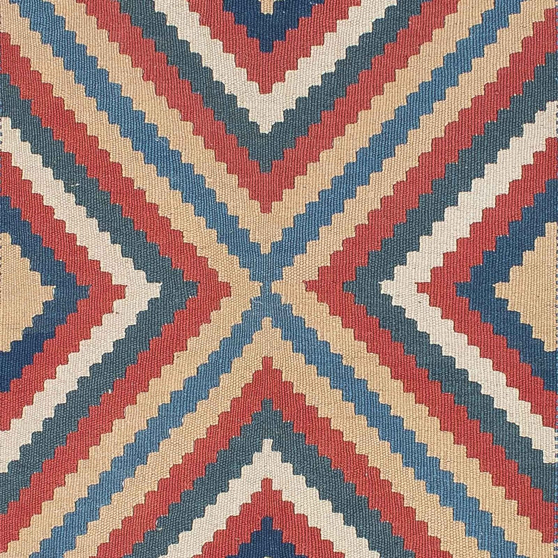 Tapis Kelim - Oriental - 183 x 124 cm - bleu