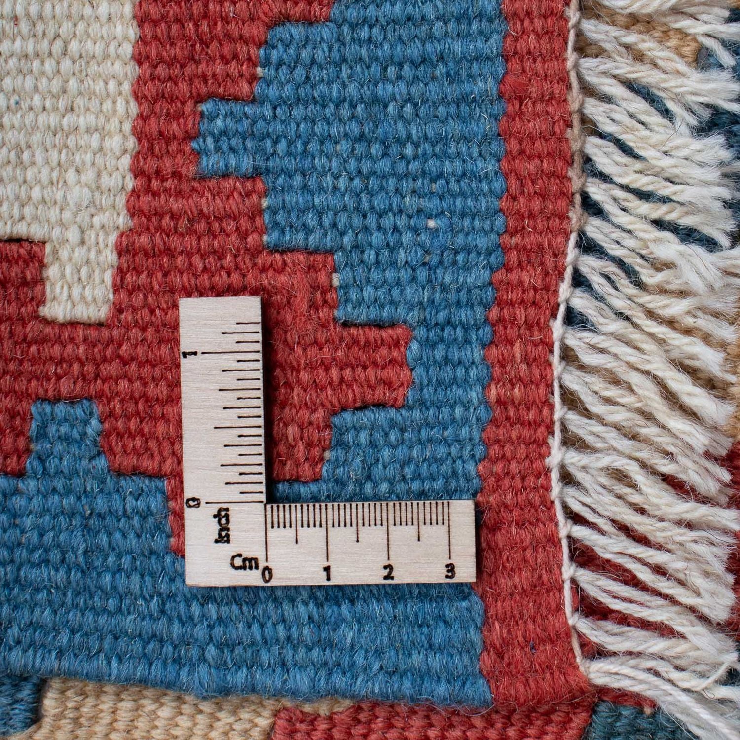 Tapis Kelim - Oriental - 183 x 124 cm - bleu