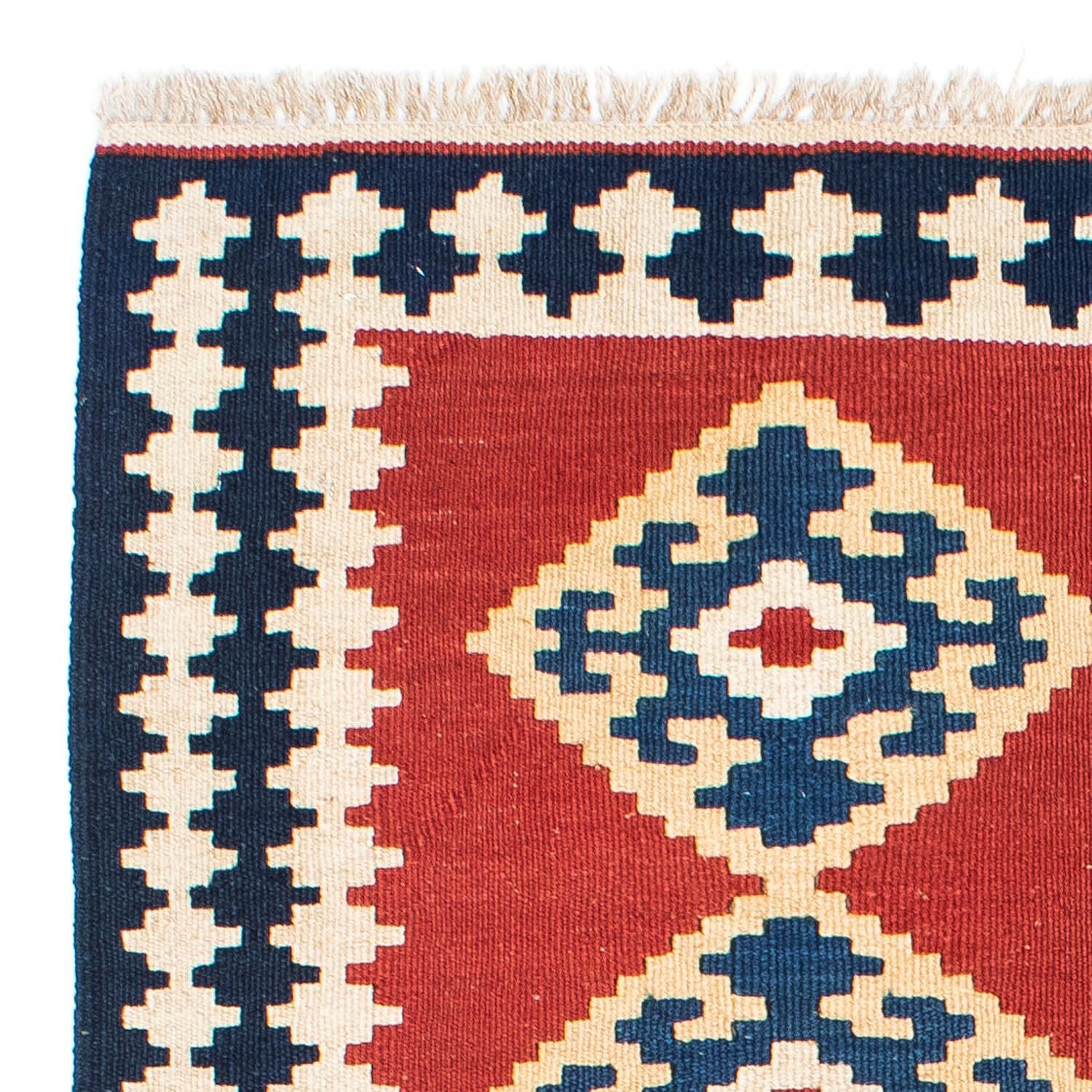 Tapis Kelim - Oriental - 148 x 108 cm - rouge