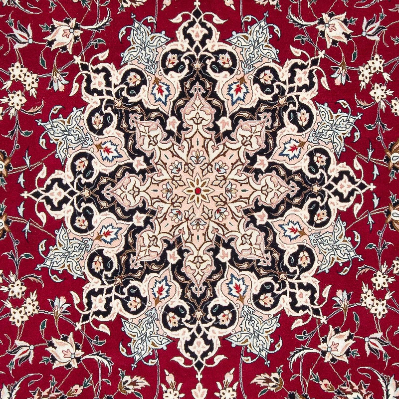 Tapis persan - Tabriz - Royal - 319 x 204 cm - rouge foncé