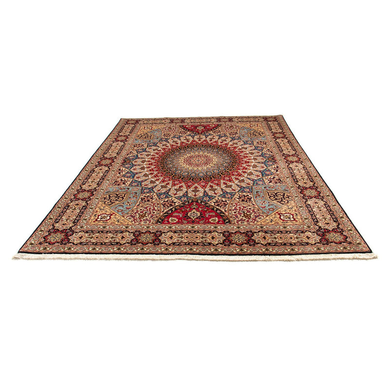 Tapis persan - Tabriz - Royal - 255 x 206 cm - marron clair