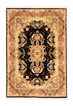 Tapis persan - Tabriz - Royal - 147 x 100 cm - noir