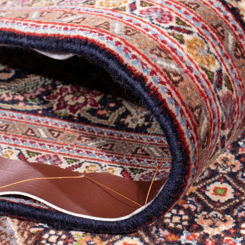 Tapis persan - Tabriz - 310 x 202 cm - bleu foncé