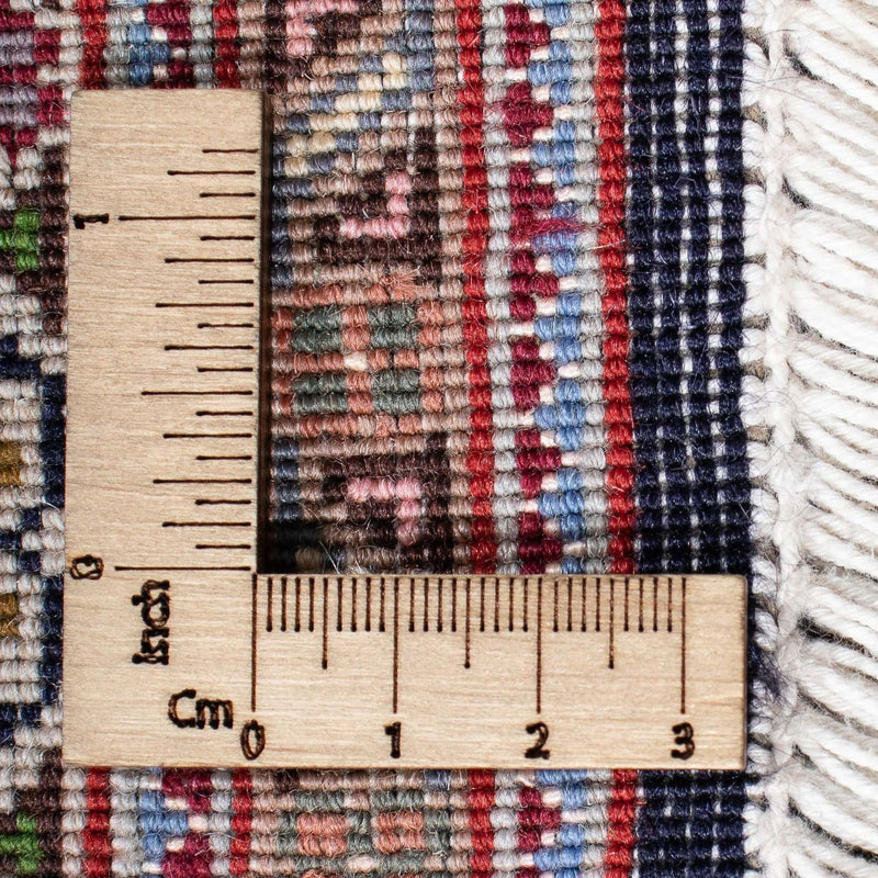 Tapis persan - Tabriz - 310 x 202 cm - bleu foncé