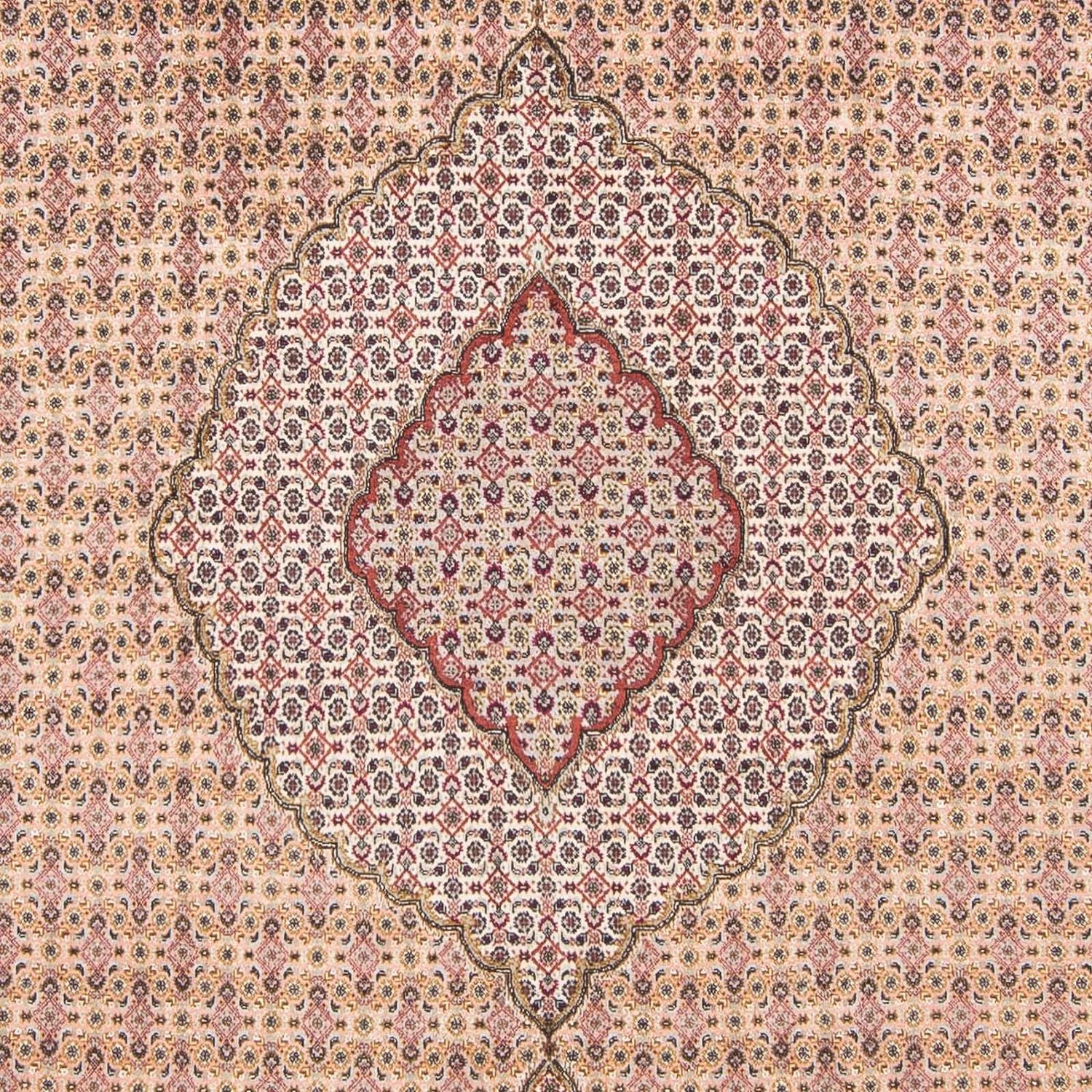 Tapis persan - Tabriz - 288 x 197 cm - marron clair
