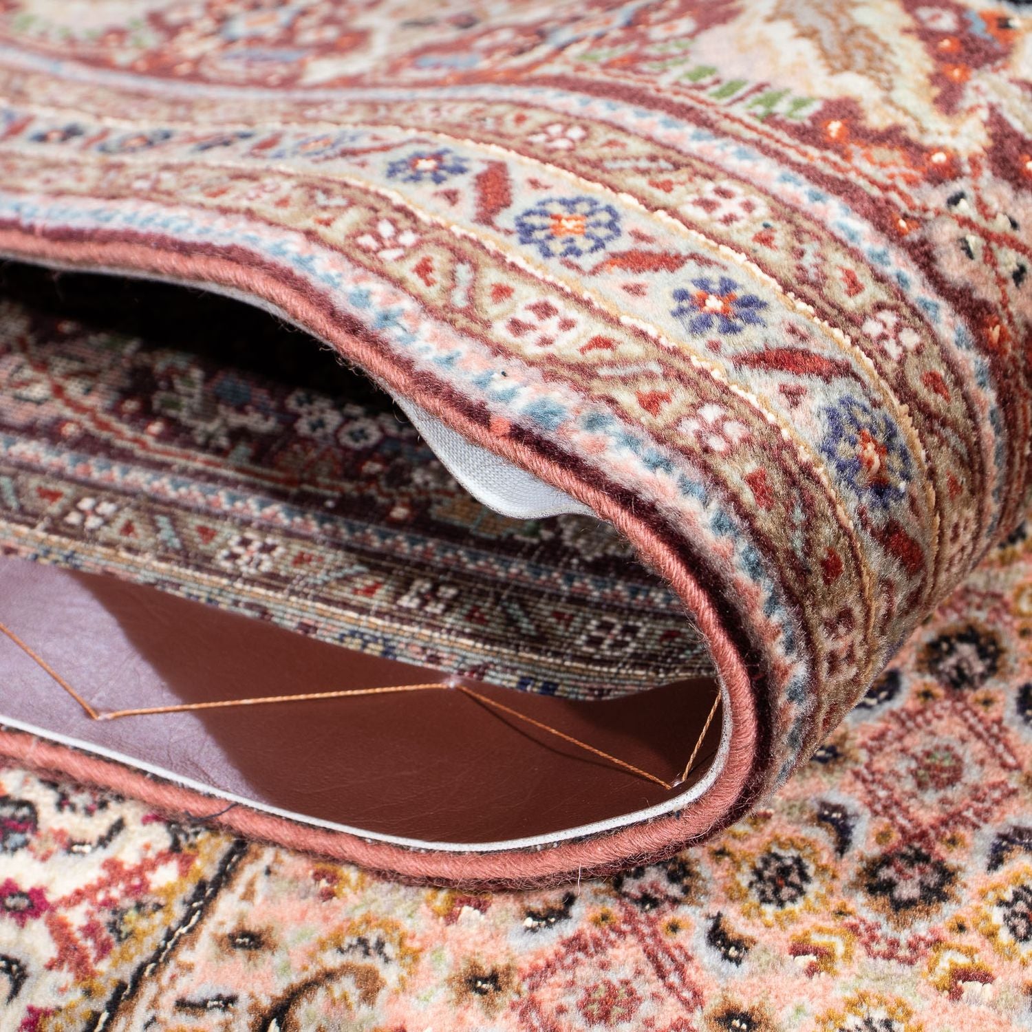 Tapis persan - Tabriz - 288 x 197 cm - marron clair