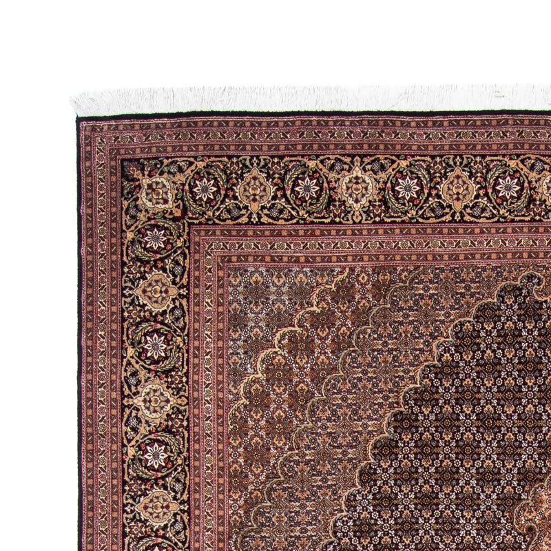 Tapis persan - Tabriz - 293 x 202 cm - bleu foncé